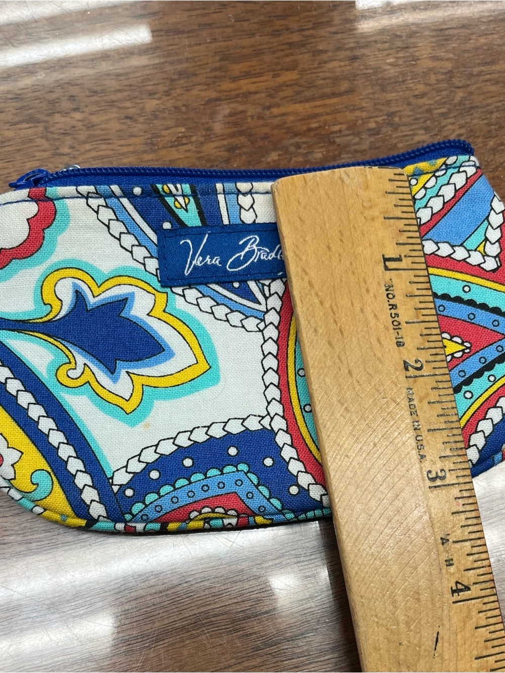 Vera Bradley Matching Zip Card Wallet and Measuring Tape - Picture 8 of 8